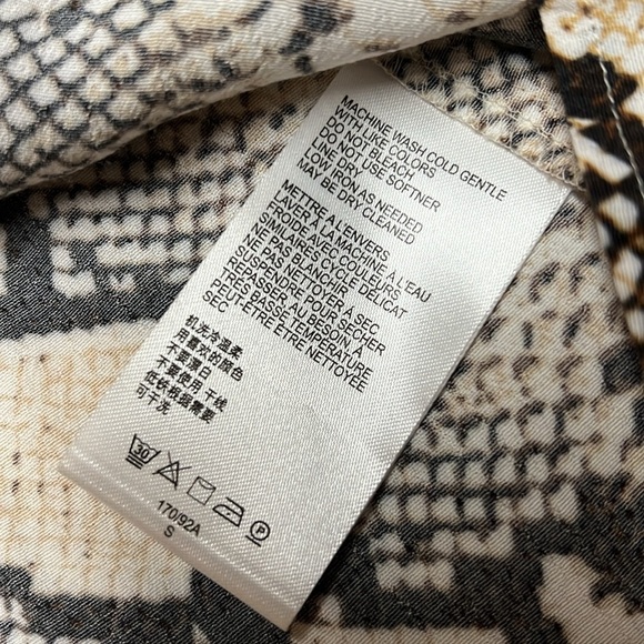 Maeve from Anthropologie like‎ new snakeskin patterned dress - Picture 5 of 5